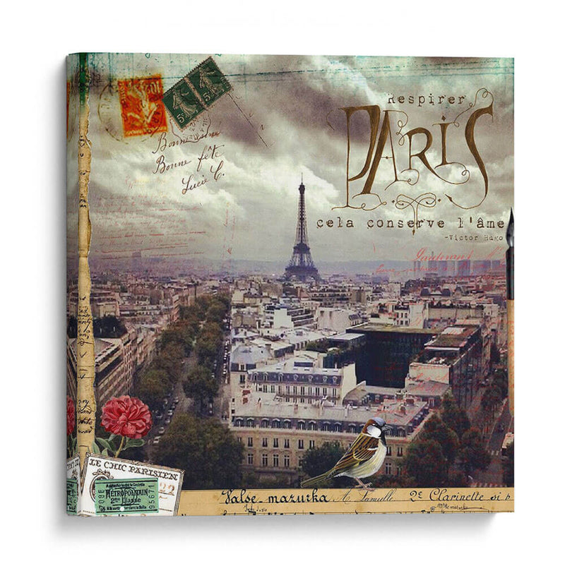 Eiffel Romance I - Sandy Lloyd | Cuadro decorativo de Canvas Lab