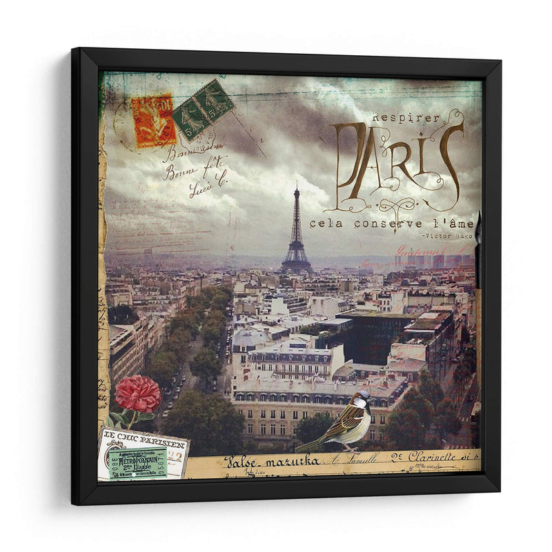 Eiffel Romance I - Sandy Lloyd | Cuadro decorativo de Canvas Lab