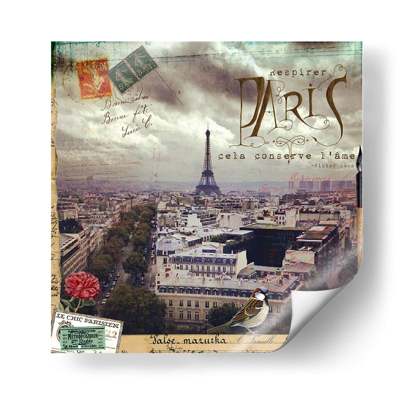 Eiffel Romance I - Sandy Lloyd | Cuadro decorativo de Canvas Lab