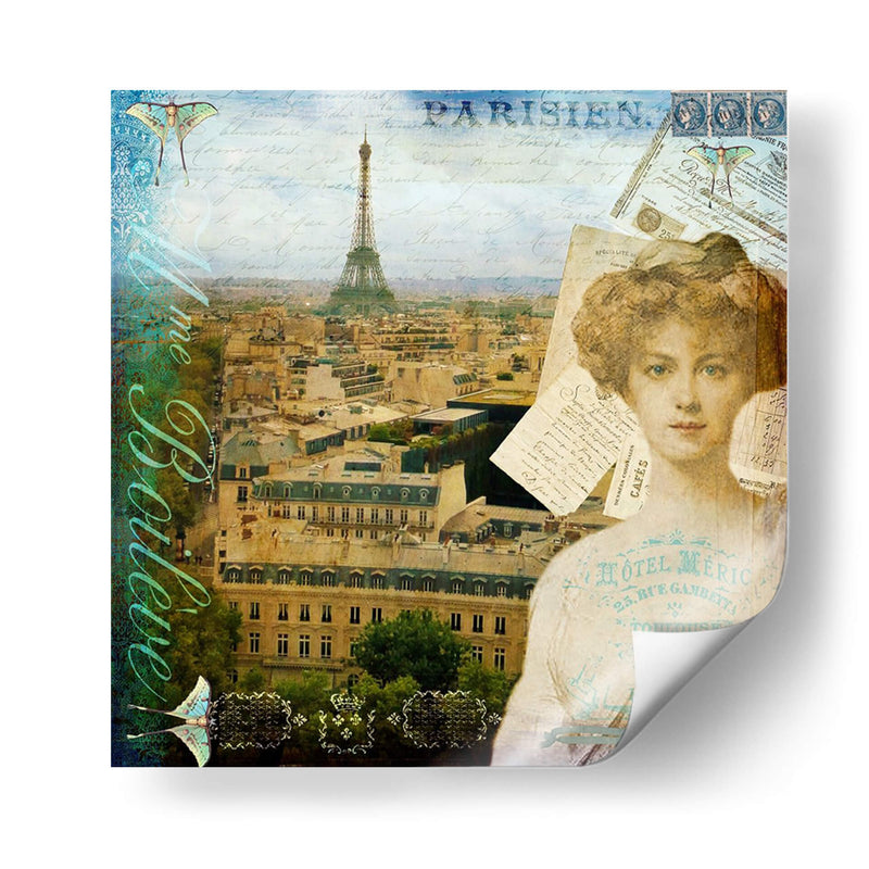 Eiffel Romance Ii - Sandy Lloyd | Cuadro decorativo de Canvas Lab