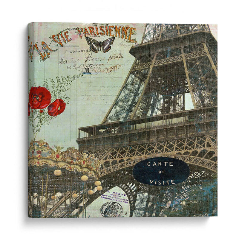 Eiffel Romance Iv - Sandy Lloyd | Cuadro decorativo de Canvas Lab