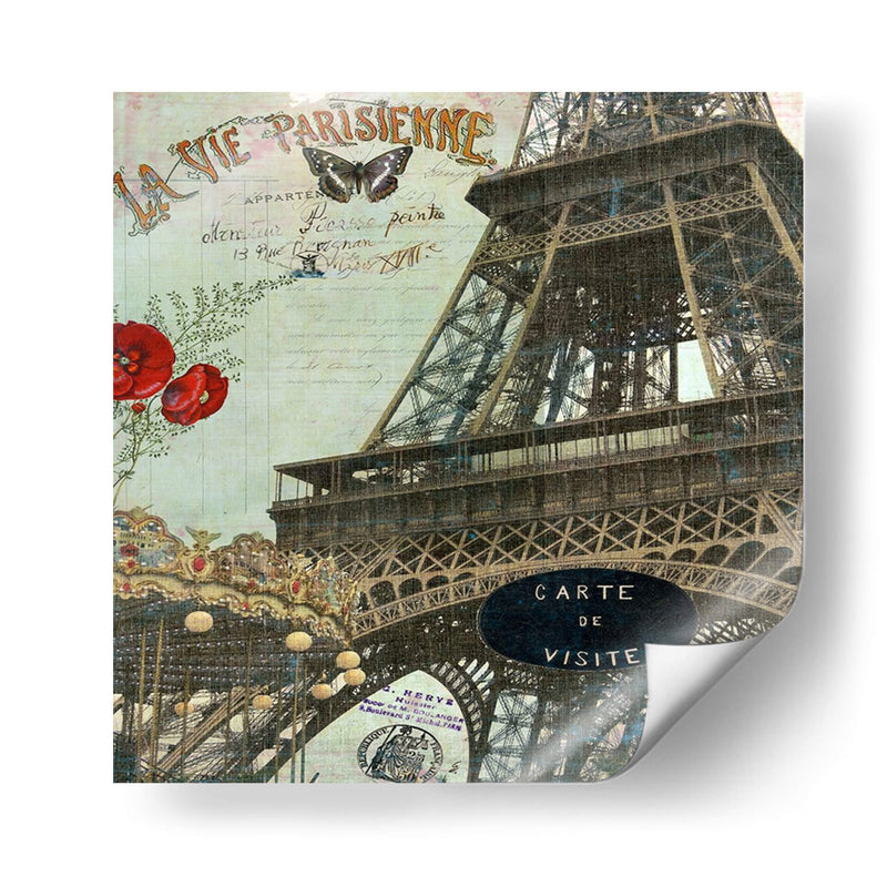 Eiffel Romance Iv - Sandy Lloyd | Cuadro decorativo de Canvas Lab