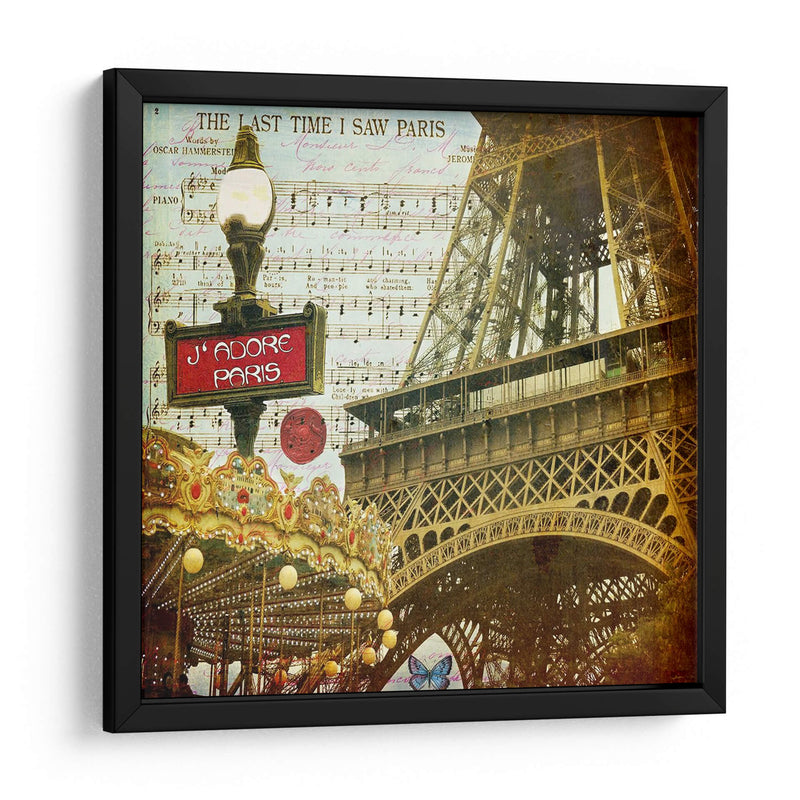 Eiffel Romance Vi - Sandy Lloyd | Cuadro decorativo de Canvas Lab