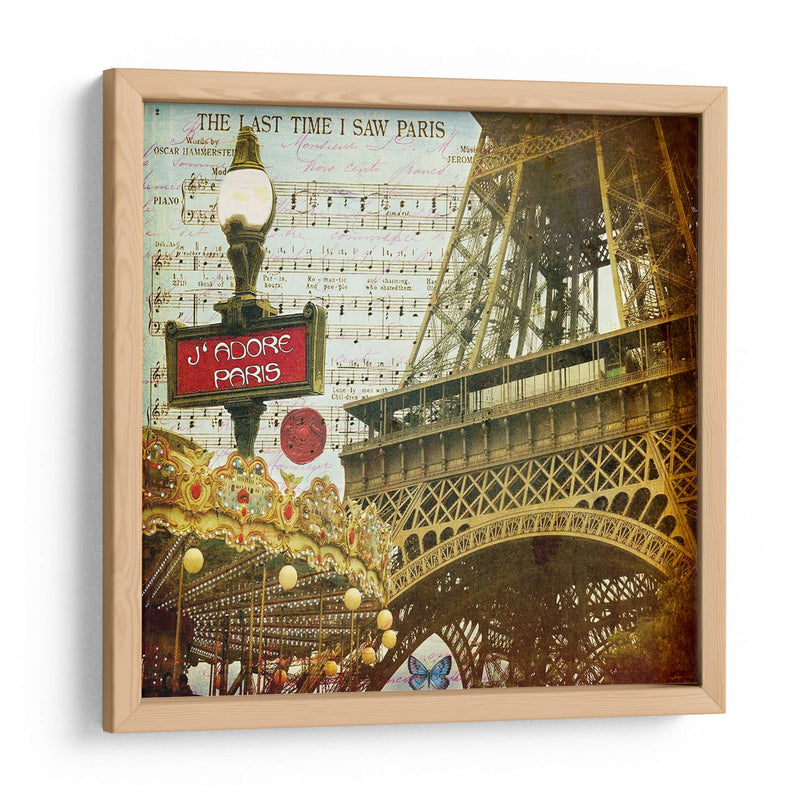 Eiffel Romance Vi - Sandy Lloyd | Cuadro decorativo de Canvas Lab