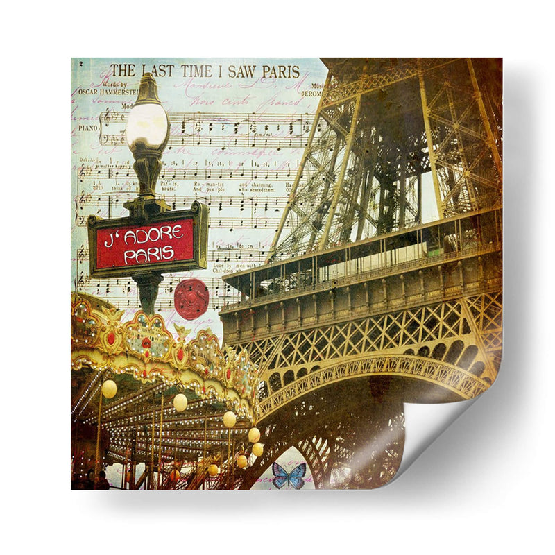 Eiffel Romance Vi - Sandy Lloyd | Cuadro decorativo de Canvas Lab