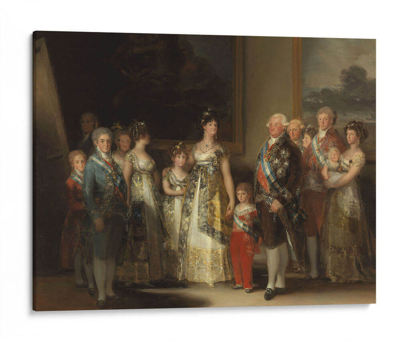 La familia de Carlos IV - Francisco de Goya | Cuadro decorativo de Canvas Lab