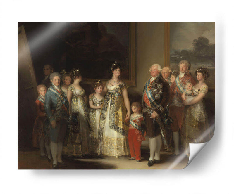 La familia de Carlos IV - Francisco de Goya | Cuadro decorativo de Canvas Lab