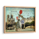 Tarjetas Postales De Paris Vi - Sandy Lloyd | Cuadro decorativo de Canvas Lab
