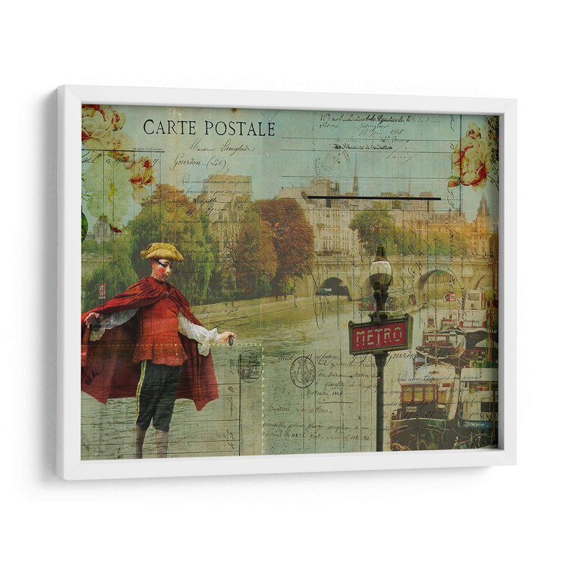 Tarjetas Postales De Paris Vii - Sandy Lloyd | Cuadro decorativo de Canvas Lab