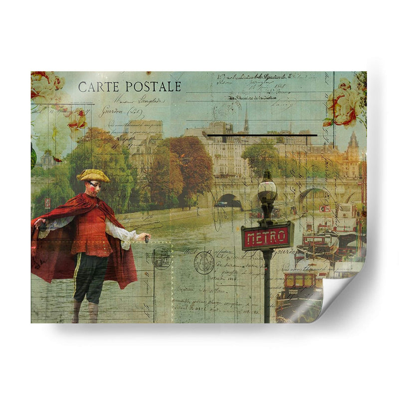 Tarjetas Postales De Paris Vii - Sandy Lloyd | Cuadro decorativo de Canvas Lab