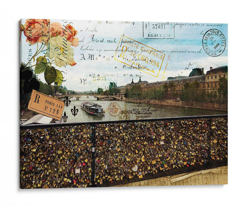 Postales De Paris Viii - Sandy Lloyd | Cuadro decorativo de Canvas Lab