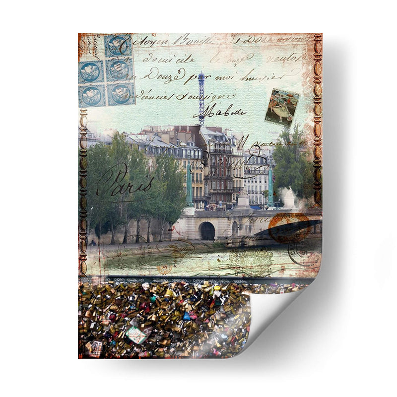 Postales De Paris Ix - Sandy Lloyd | Cuadro decorativo de Canvas Lab