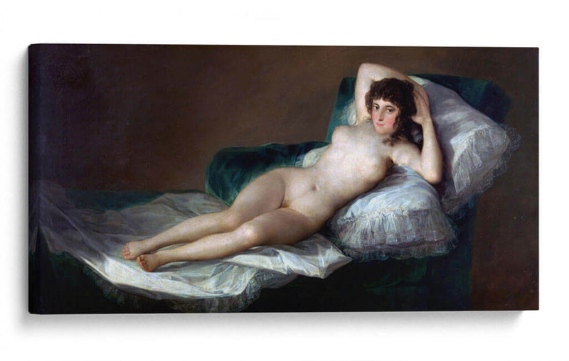 La maja desnuda - Francisco de Goya | Cuadro decorativo de Canvas Lab