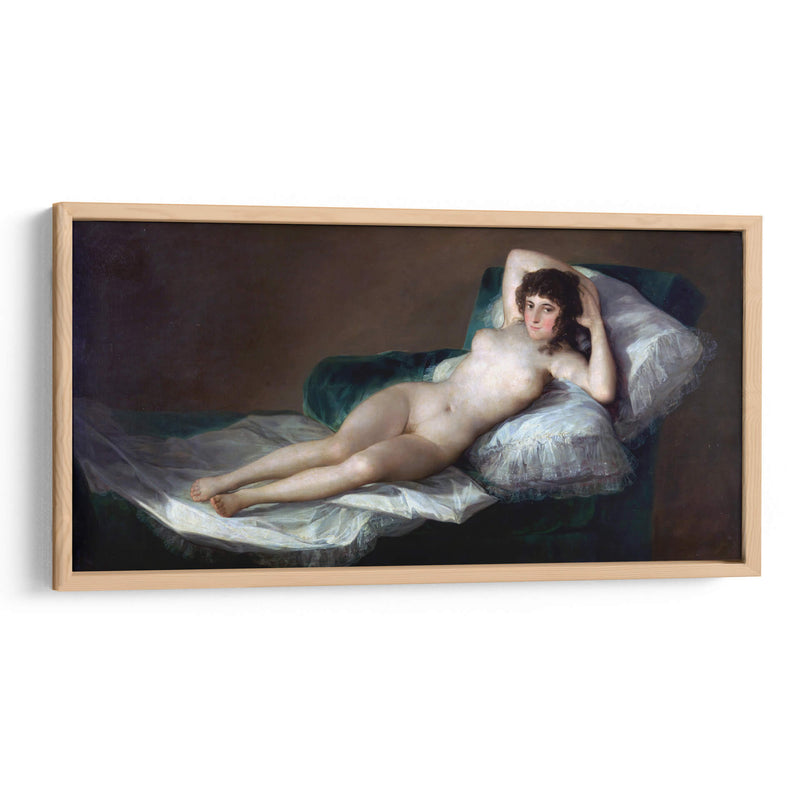 La maja desnuda - Francisco de Goya | Cuadro decorativo de Canvas Lab