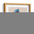 Pájaro azul de globo | Cuadro decorativo de Canvas Lab