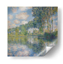 Álamos a la orilla del Epte - Claude Monet | Cuadro decorativo de Canvas Lab