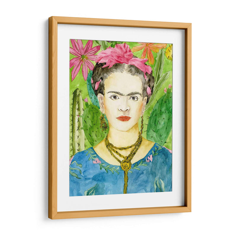 Frida Kahlo Ii - Melissa Wang | Cuadro decorativo de Canvas Lab