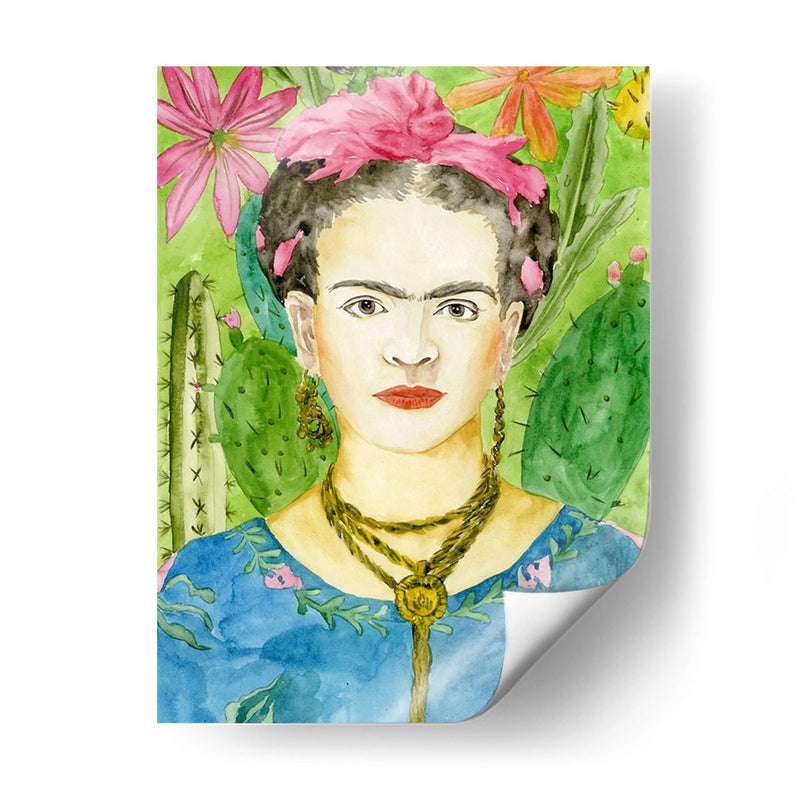 Frida Kahlo Ii - Melissa Wang | Cuadro decorativo de Canvas Lab