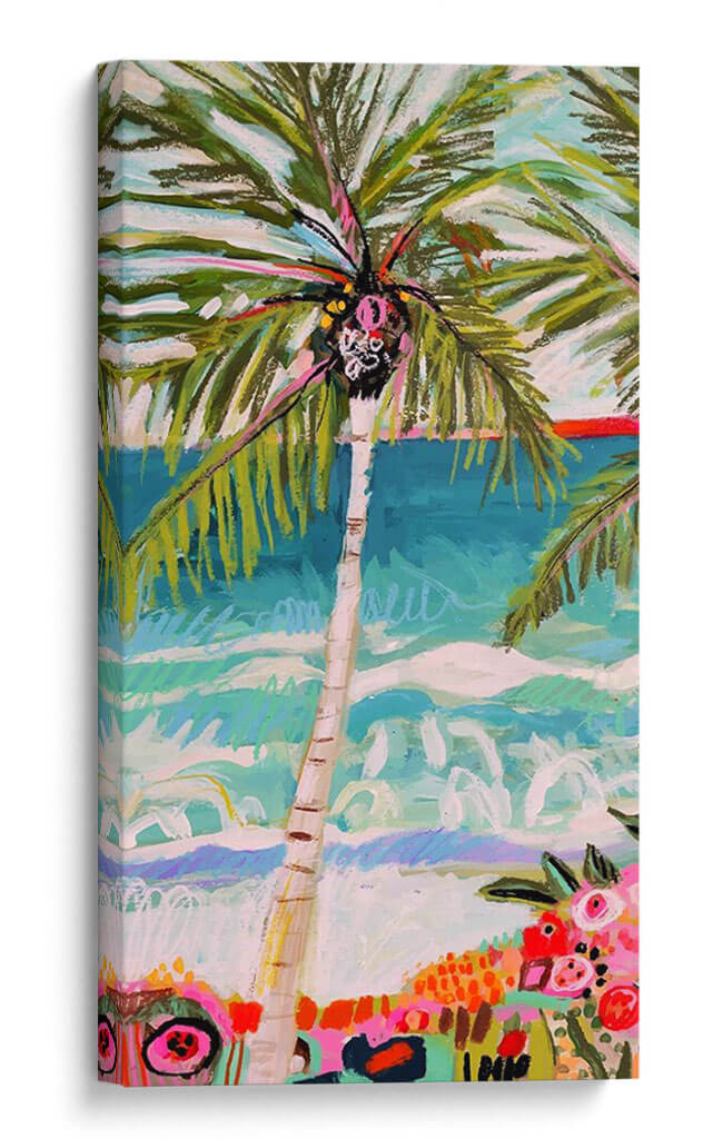Palmera Wimsy I - Karen Fields | Cuadro decorativo de Canvas Lab