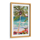 Palmera Wimsy I - Karen Fields | Cuadro decorativo de Canvas Lab