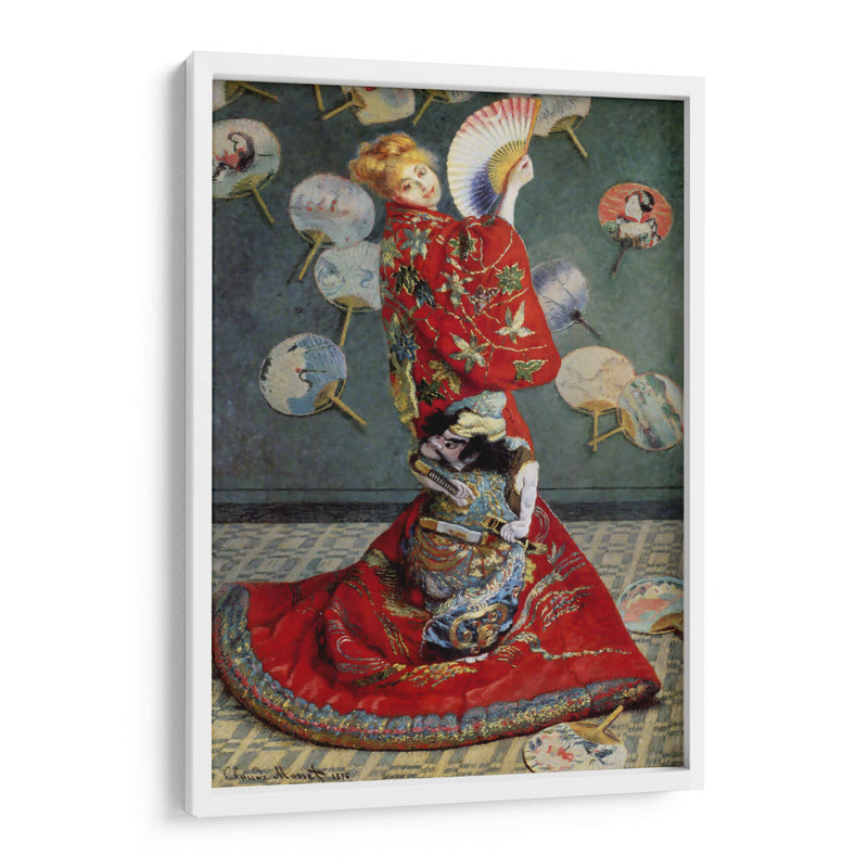 Camille Monet con traje japonés - Claude Monet | Cuadro decorativo de Canvas Lab