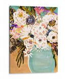 Flores De Verano En Un Jarrón I - Karen Fields | Cuadro decorativo de Canvas Lab