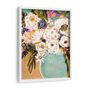 Flores De Verano En Un Jarrón I - Karen Fields | Cuadro decorativo de Canvas Lab