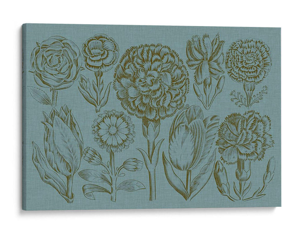 Pantalla De Flores I - Vision Studio | Cuadro decorativo de Canvas Lab