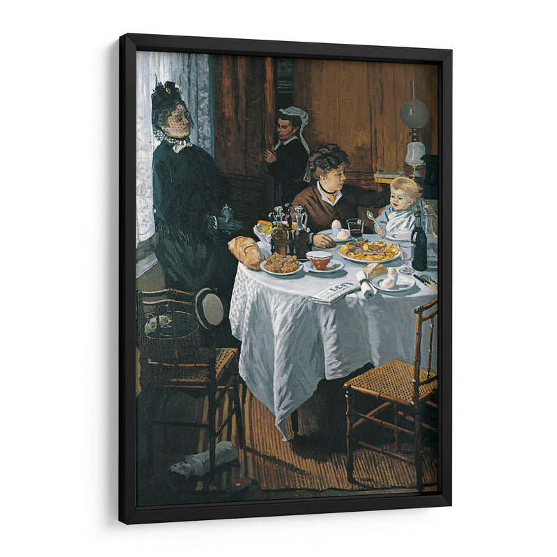 El almuerzo - Claude Monet | Cuadro decorativo de Canvas Lab