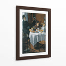 El almuerzo - Claude Monet | Cuadro decorativo de Canvas Lab