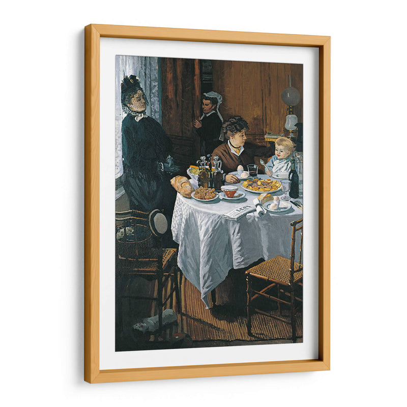 El almuerzo - Claude Monet | Cuadro decorativo de Canvas Lab