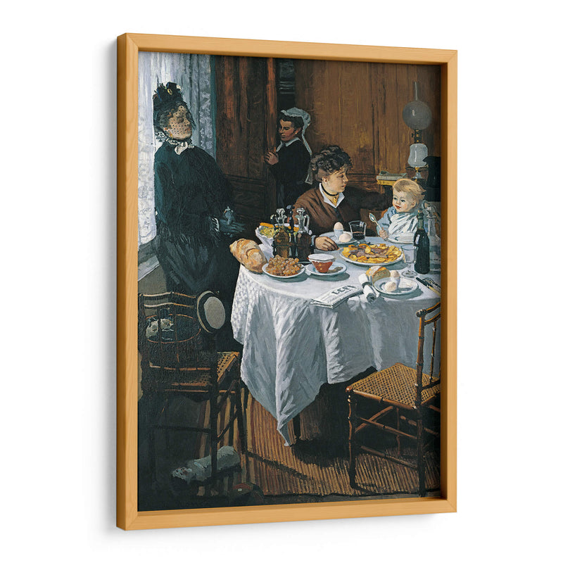 El almuerzo - Claude Monet | Cuadro decorativo de Canvas Lab