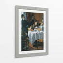 El almuerzo - Claude Monet | Cuadro decorativo de Canvas Lab