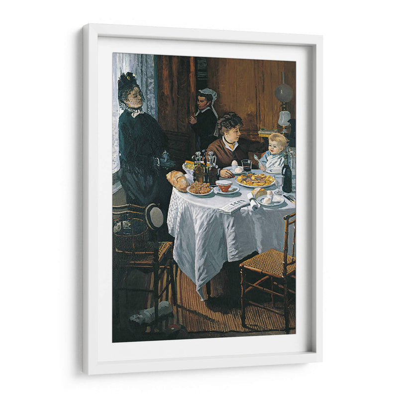 El almuerzo - Claude Monet | Cuadro decorativo de Canvas Lab