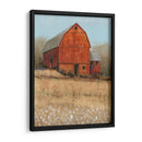 Vista De Granero Rojo I - Tim OToole | Cuadro decorativo de Canvas Lab