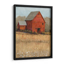 Vista De Granero Rojo Ii - Tim OToole | Cuadro decorativo de Canvas Lab
