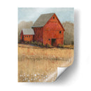 Vista De Granero Rojo Ii - Tim OToole | Cuadro decorativo de Canvas Lab