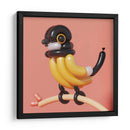 Pájaro amarillo de globo | Cuadro decorativo de Canvas Lab