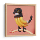 Pájaro amarillo de globo | Cuadro decorativo de Canvas Lab
