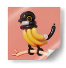 Pájaro amarillo de globo | Cuadro decorativo de Canvas Lab
