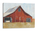 Granero Rojo Rústico I - Ethan Harper | Cuadro decorativo de Canvas Lab