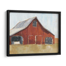 Granero Rojo Rústico I - Ethan Harper | Cuadro decorativo de Canvas Lab