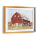 Granero Rojo Rústico Ii - Ethan Harper | Cuadro decorativo de Canvas Lab