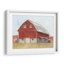 Granero Rojo Rústico Ii - Ethan Harper | Cuadro decorativo de Canvas Lab