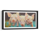 La Vida Como Cerdo Yo - Carolyne Hawley | Cuadro decorativo de Canvas Lab