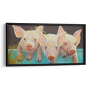 La Vida Como Cerdo Yo - Carolyne Hawley | Cuadro decorativo de Canvas Lab