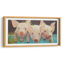 La Vida Como Cerdo Yo - Carolyne Hawley | Cuadro decorativo de Canvas Lab