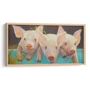 La Vida Como Cerdo Yo - Carolyne Hawley | Cuadro decorativo de Canvas Lab