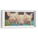 La Vida Como Cerdo Yo - Carolyne Hawley | Cuadro decorativo de Canvas Lab