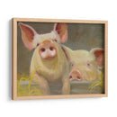 La Vida Como Cerdo Ii - Carolyne Hawley | Cuadro decorativo de Canvas Lab